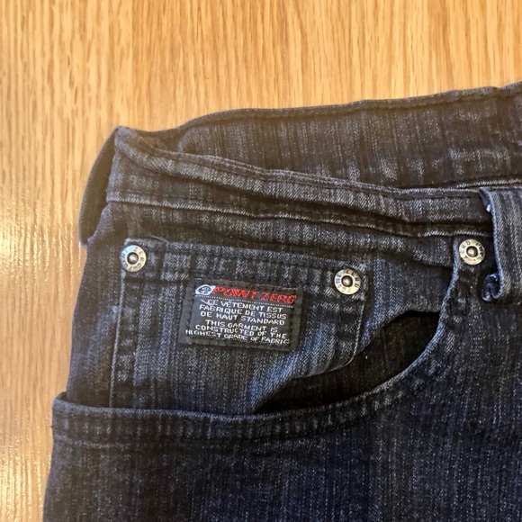 Point Zero Straight Dark Jeans 46/34 - Picture 3 of 4